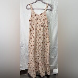 Sonoma Maternity Maxi Dress XS. Floral Boho Pregnancy Dress. Excellent Condition